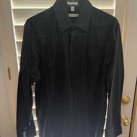 Geoffrey Beene Button Up Shirt Size 17 - Picture 1 of 4